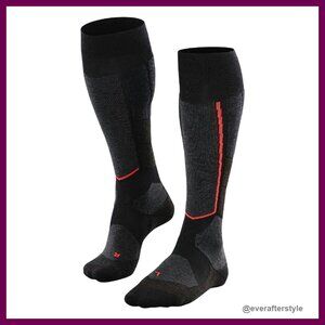 Wool Ski Tour Knee High Socks Premium Athletic Performance Winter Sports